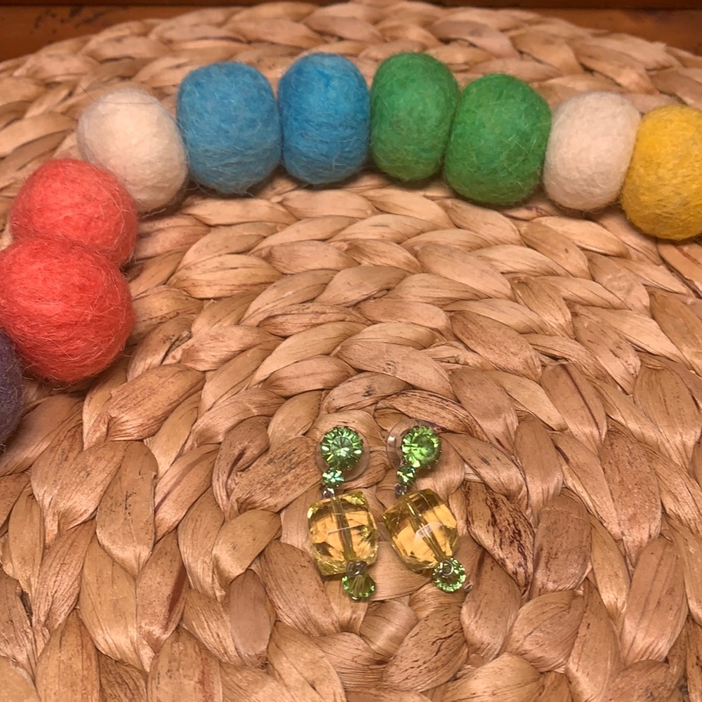 Tarina Tarantino Small Lucite Earrings